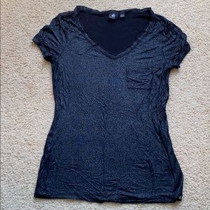 Black Shimmer Tshirt